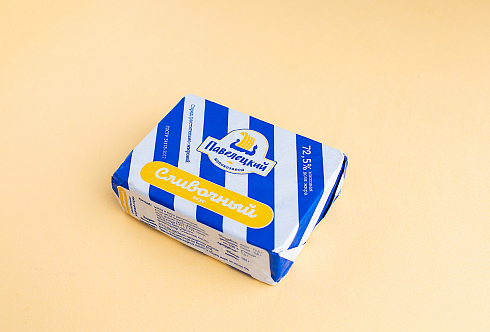 Спред раст-жир 72,5% тм Сливочный вкус (синяя полоска) 180 гр.
